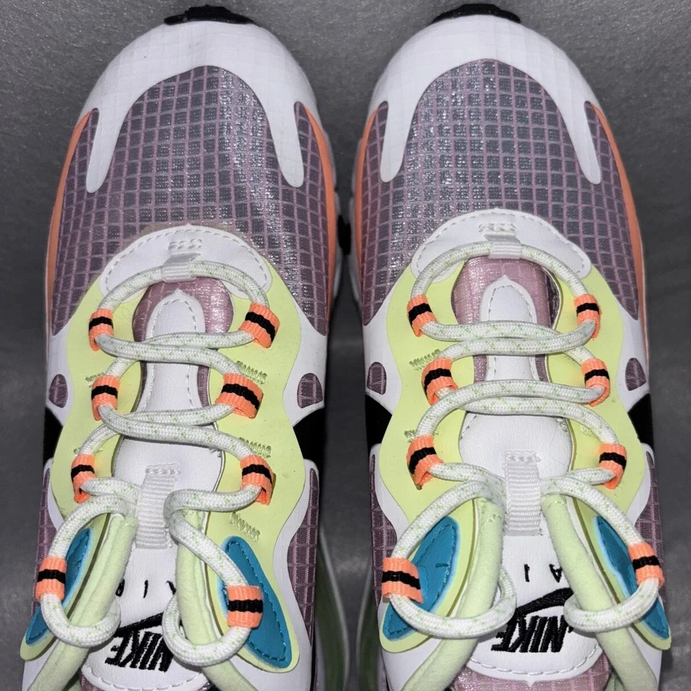 Nike Women's 5.5 Air Max 270 React SE Light Arctic Pink CJ0620-600 New Condition